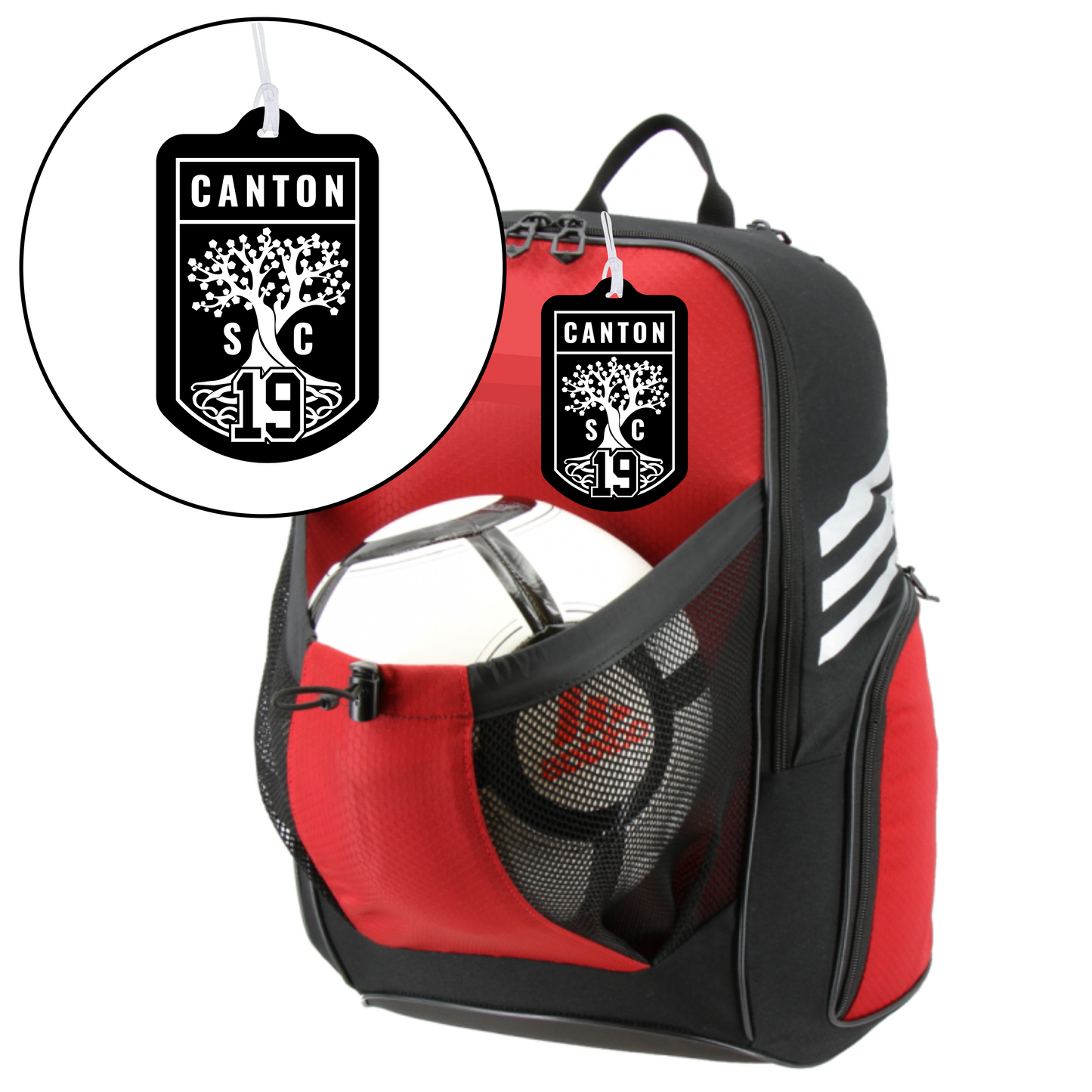 Canton SC - Bag Tags & XL Car Decals