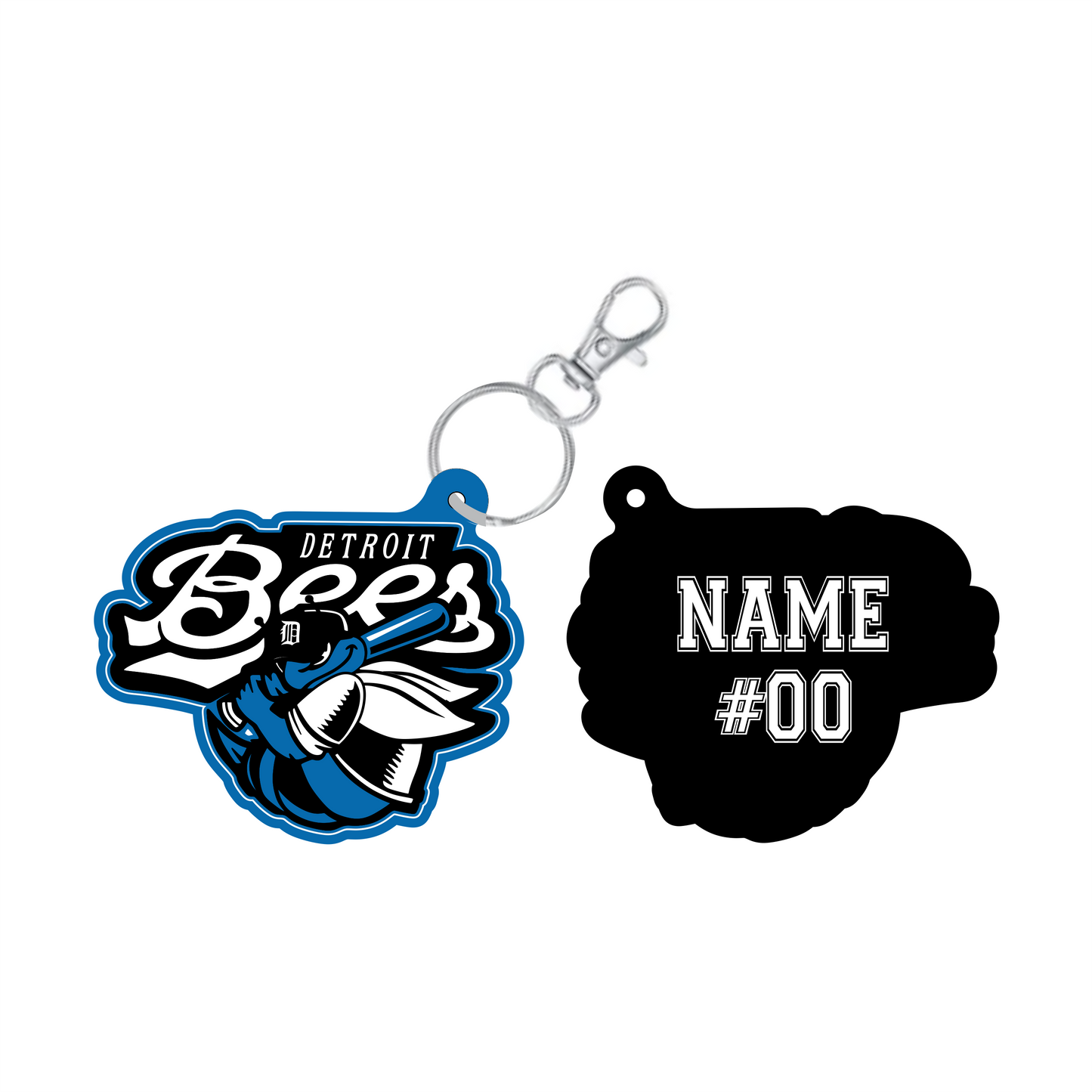 Detroit Bees - Personalized Bag Tag