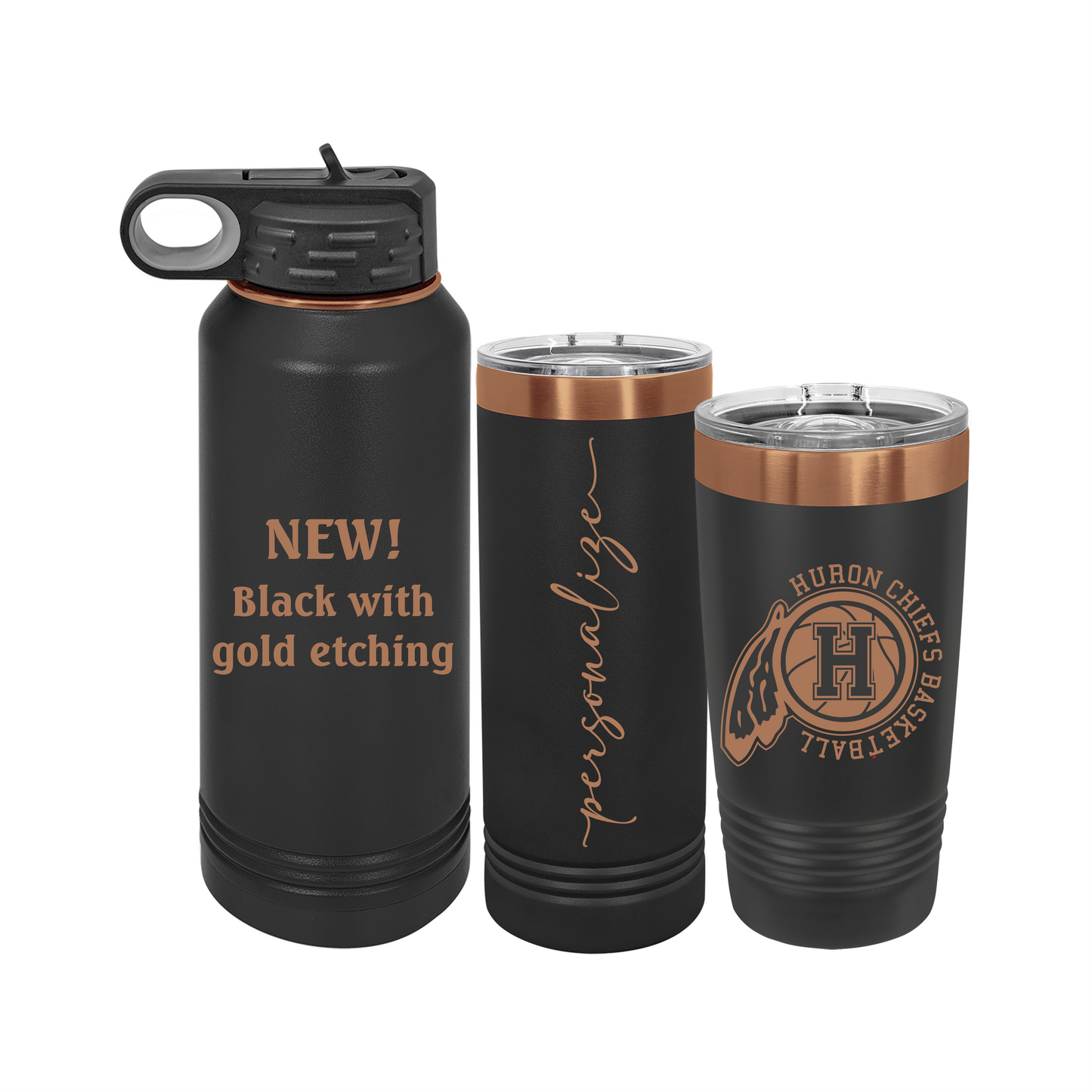 HHS Laser Engraved Drinkware