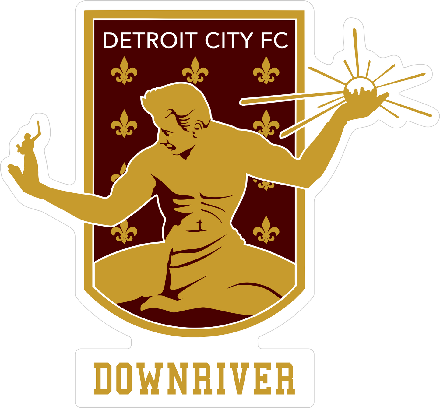 DCFC Car Decals & Bag Tags