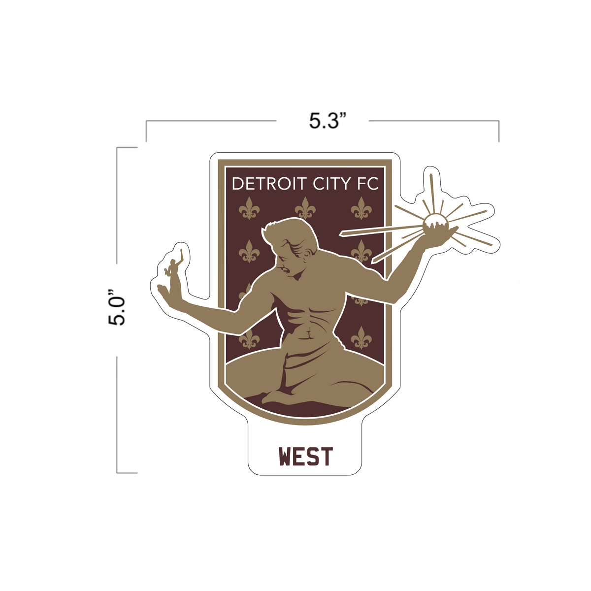 DCFC West - Bag Tags, Ornaments & Car Decals