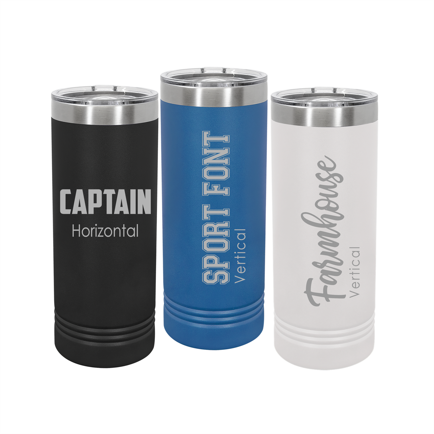 22 oz Tall Skinny Tumbler