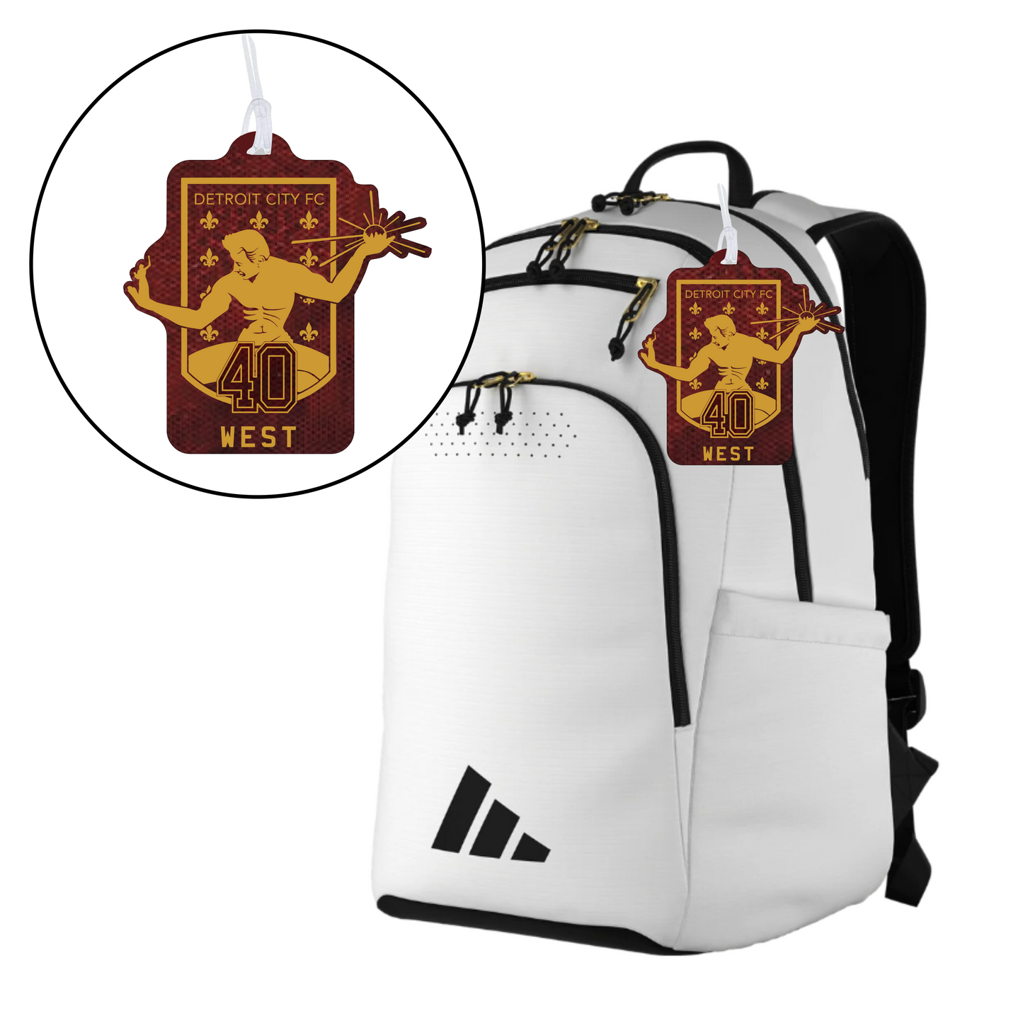 DCFC West - Bag Tags & XL Car Decals