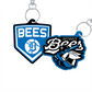 Detroit Bees - Personalized Bag Tag