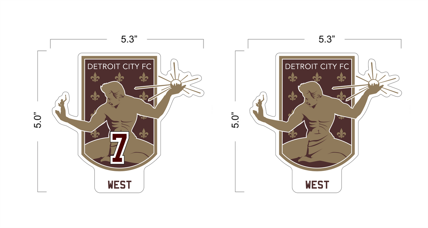 DCFC West - Bag Tags & XL Car Decals