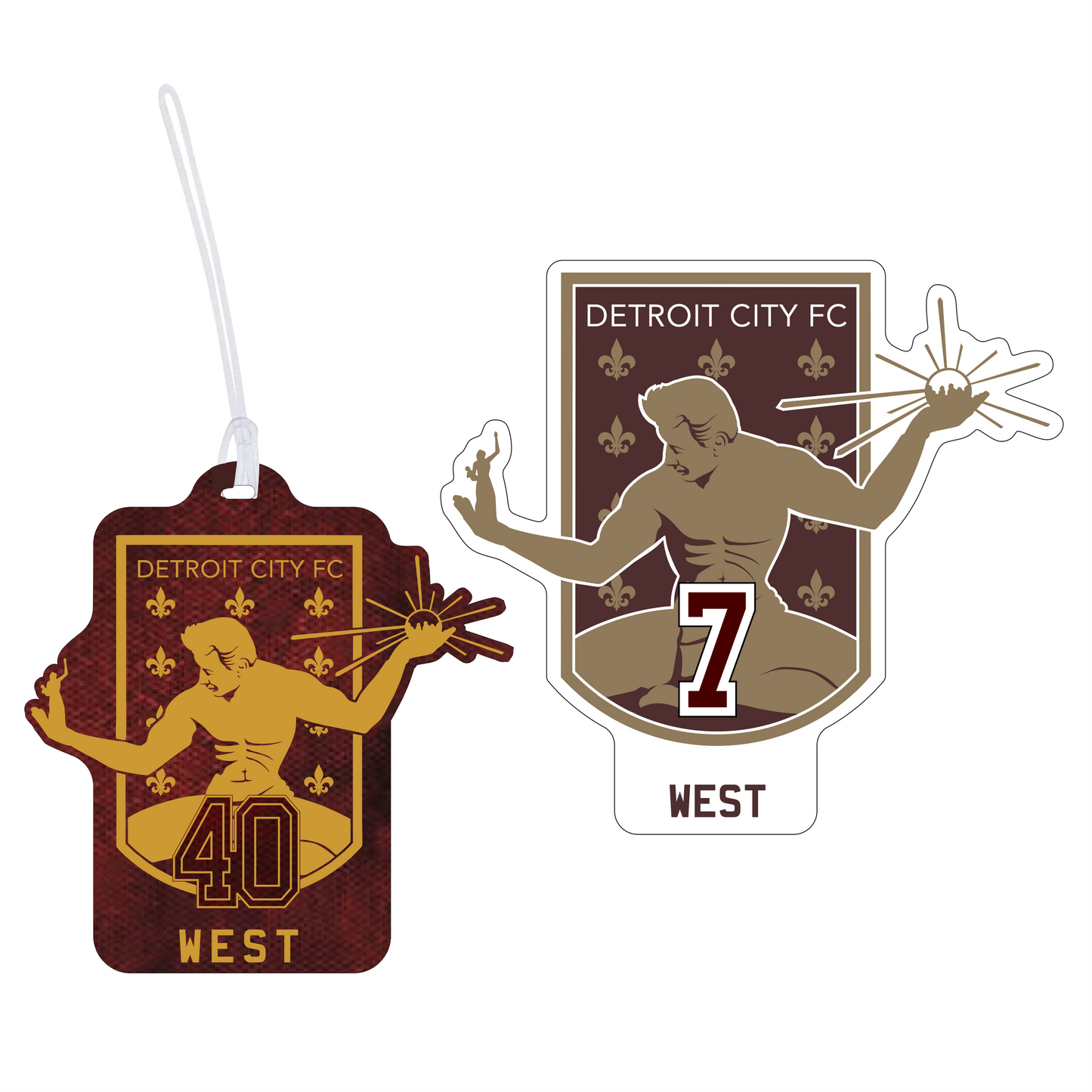 DCFC West - Bag Tags & XL Car Decals