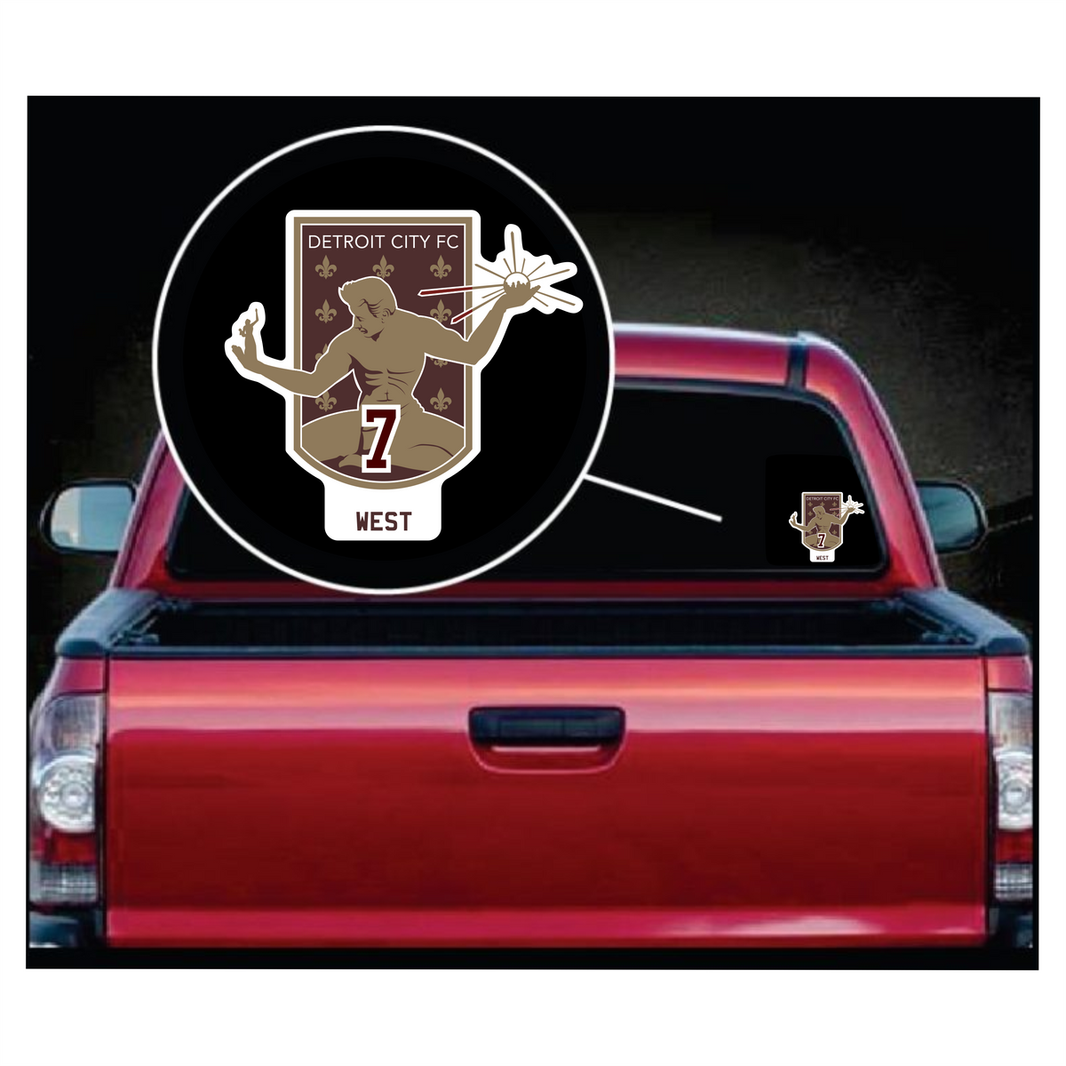 DCFC West - Bag Tags, Ornaments & Car Decals